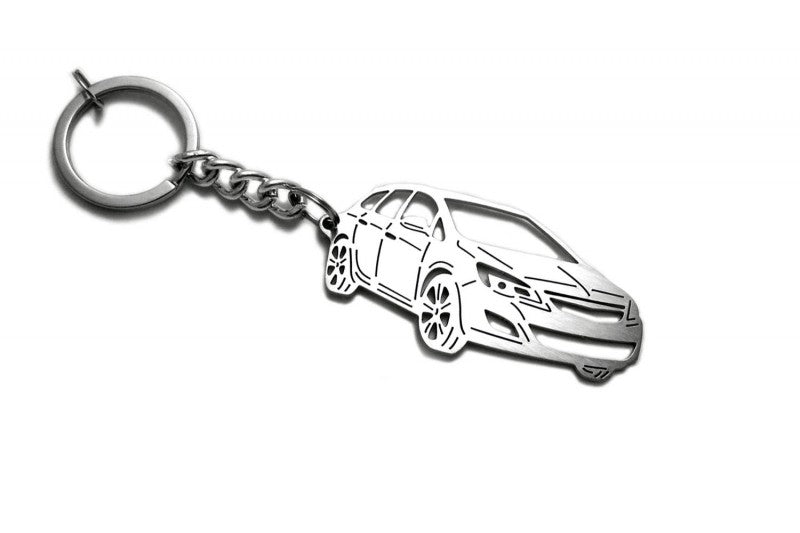 Car Keychain for Opel Astra J (type 3D) - decoinfabric