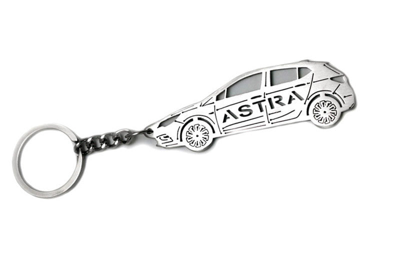 Car Keychain for Opel Astra K 5D (type STEEL) - decoinfabric