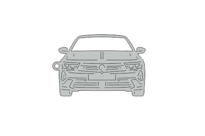 Car Keychain for Opel Astra L 2021+ (type FRONT) Keychains opdesign