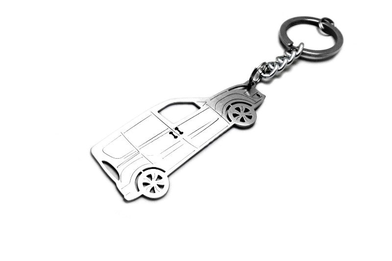 Car Keychain for Opel Combo D (type STEEL) - decoinfabric
