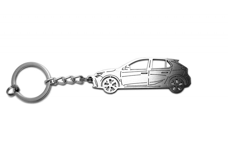 Car Keychain for Opel Corsa F (type STEEL) Keychains opdesign