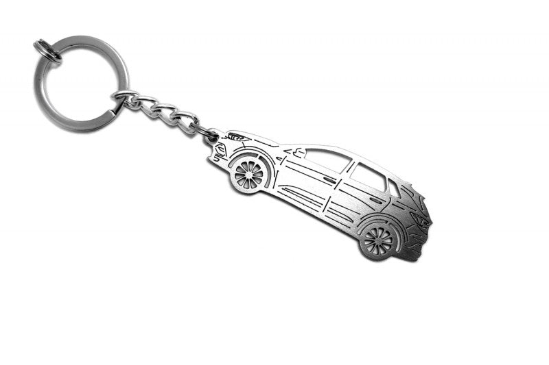 Car Keychain for Opel Grandland X (type STEEL) - decoinfabric