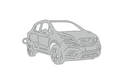 Car Keychain for Opel Mokka I (type 3D) Keychains opdesign