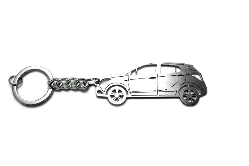 Car Keychain for Opel Mokka I (type STEEL) - decoinfabric