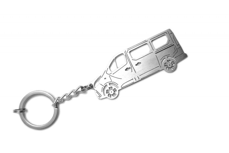 Car Keychain for Opel Vivaro II (type STEEL) - decoinfabric