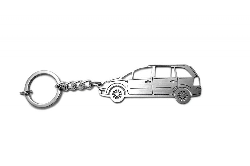 Car Keychain for Opel Zafira B (type STEEL) - decoinfabric
