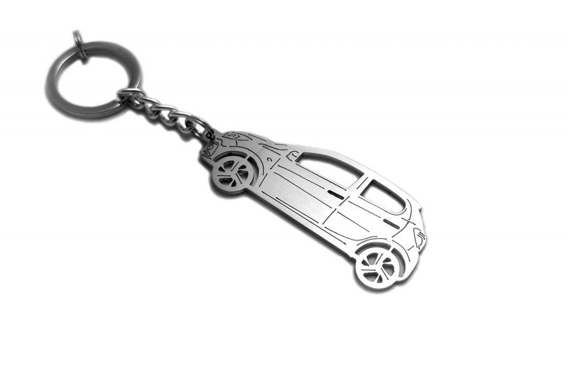 Car Keychain for Peugeot 108 (type STEEL) - decoinfabric