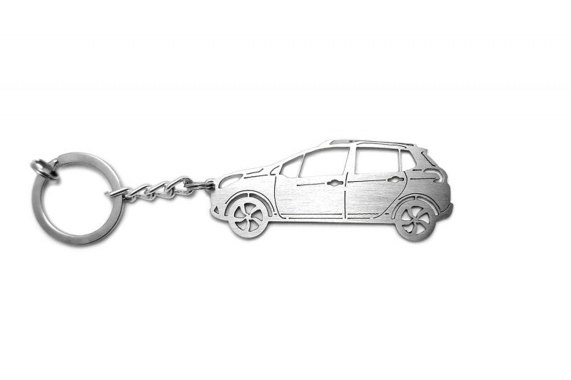 Car Keychain for Peugeot 2008 I (type STEEL) - decoinfabric