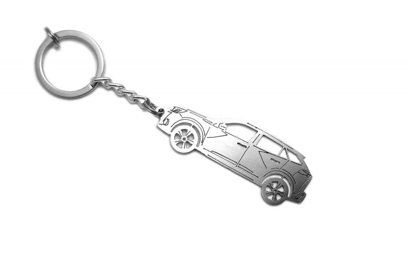 Car Keychain for Peugeot 2008 II (type STEEL) - decoinfabric