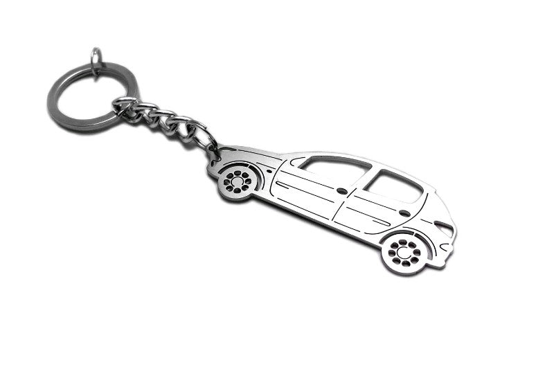 Car Keychain for Peugeot 206 (type STEEL) Keychains opdesign