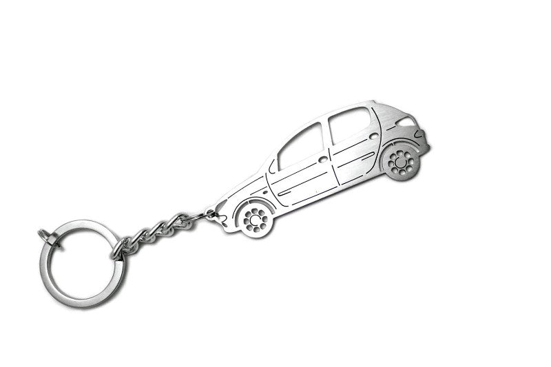 Car Keychain for Peugeot 206 (type STEEL) - decoinfabric