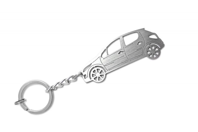Car Keychain for Peugeot 207 (type STEEL) - decoinfabric