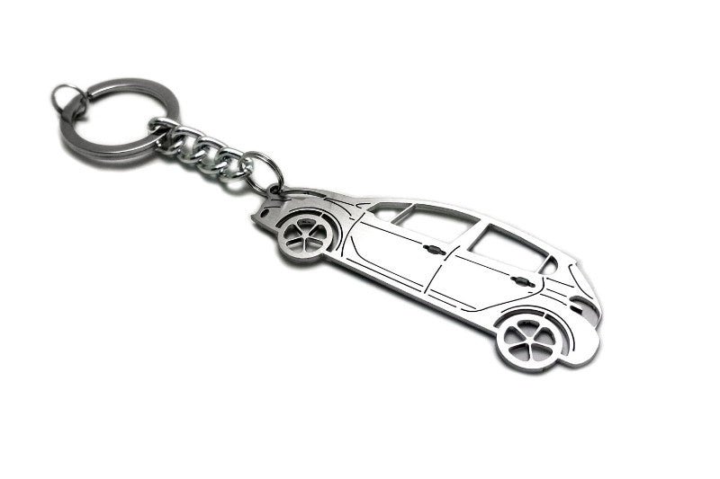 Car Keychain for Peugeot 208 I (type STEEL) Keychains opdesign