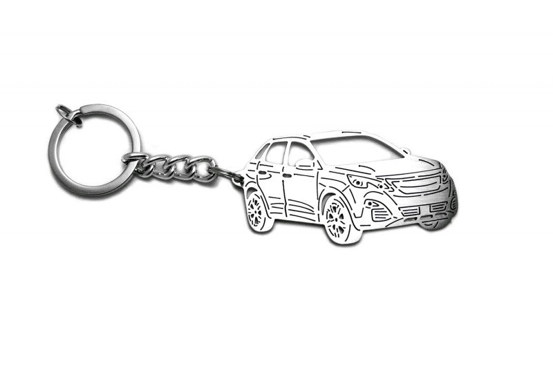 Car Keychain for Peugeot 3008 II (type 3D) Keychains opdesign