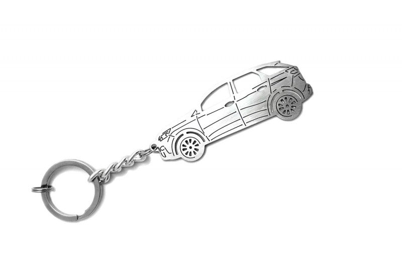 Car Keychain for Peugeot 3008 II (type STEEL) - decoinfabric