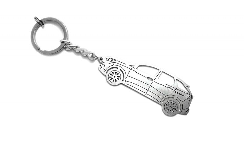 Car Keychain for Peugeot 3008 II (type STEEL) - decoinfabric