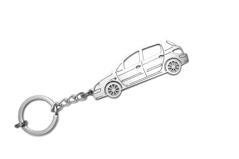 Car Keychain for Peugeot 307 (type STEEL) - decoinfabric