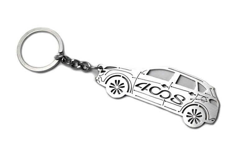 Car Keychain for Peugeot 4008 (type STEEL) Keychains opdesign