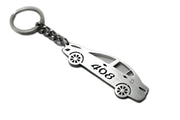 Car Keychain for Peugeot 408 (type STEEL) Keychains opdesign