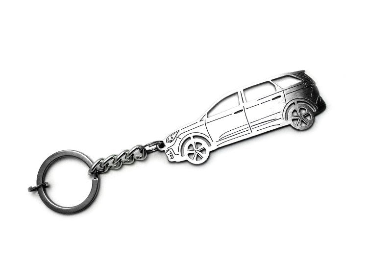 Car Keychain for Peugeot 5008 II (type STEEL) - decoinfabric