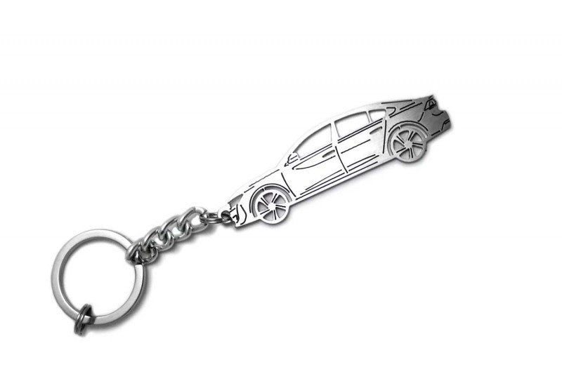 Car Keychain for Peugeot 508 II (type STEEL) - decoinfabric