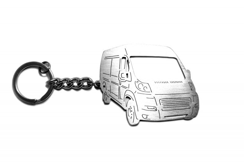 Car Keychain for Peugeot Boxer II (type 3D) - decoinfabric