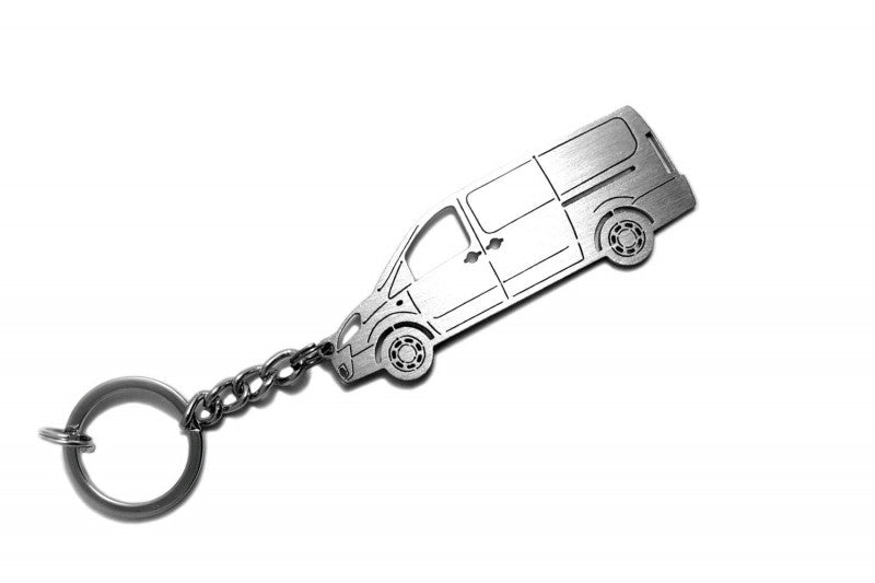 Car Keychain for Peugeot Expert II (type STEEL) - decoinfabric