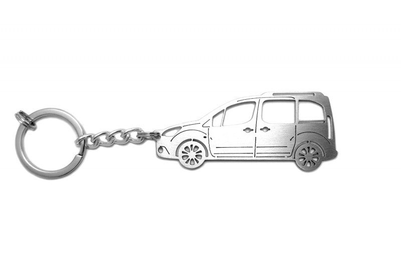 Car Keychain for Peugeot Partner II (type STEEL) Keychains opdesign