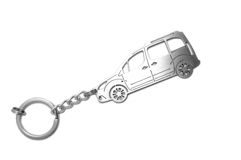 Car Keychain for Peugeot Partner II (type STEEL) - decoinfabric