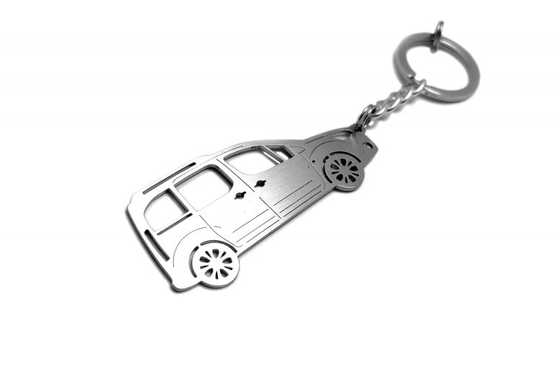 Car Keychain for Peugeot Partner II (type STEEL) - decoinfabric