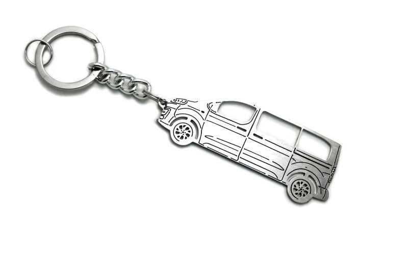 Car Keychain for Peugeot Traveller (type STEEL) Keychains opdesign