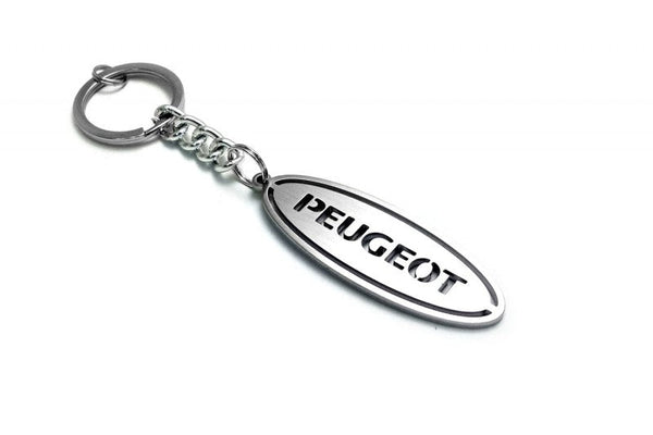 Car Keychain for Peugeot (type Ellipse)