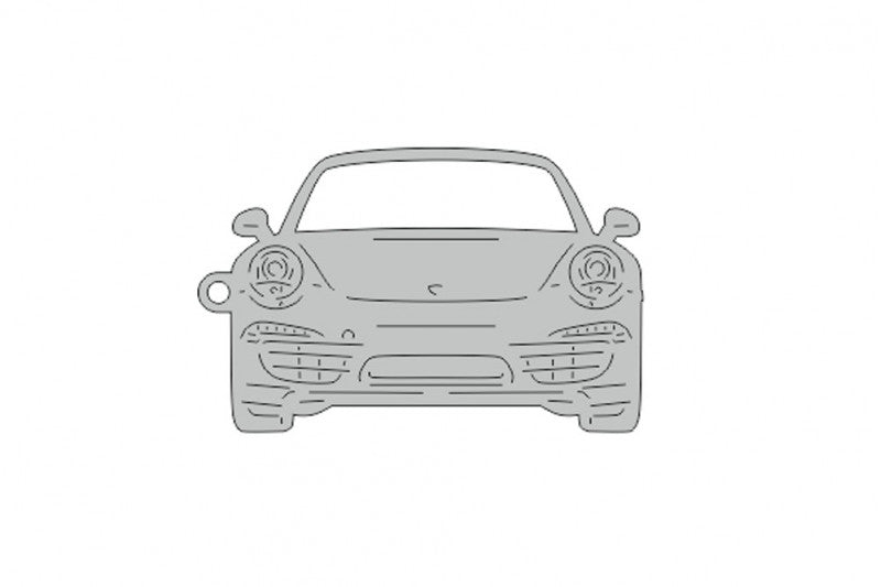 Car Keychain for Porsche 911 (992) (type FRONT) Keychains opdesign