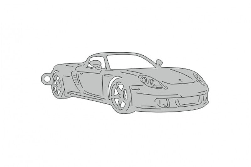 Car Keychain for Porsche Carrera GT (type 3D) Keychains opdesign