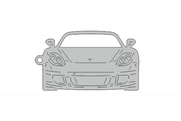 Car Keychain for Porsche Carrera GT (type FRONT) - decoinfabric