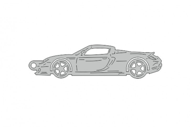 Car Keychain for Porsche Carrera GT (type STEEL) Keychains opdesign