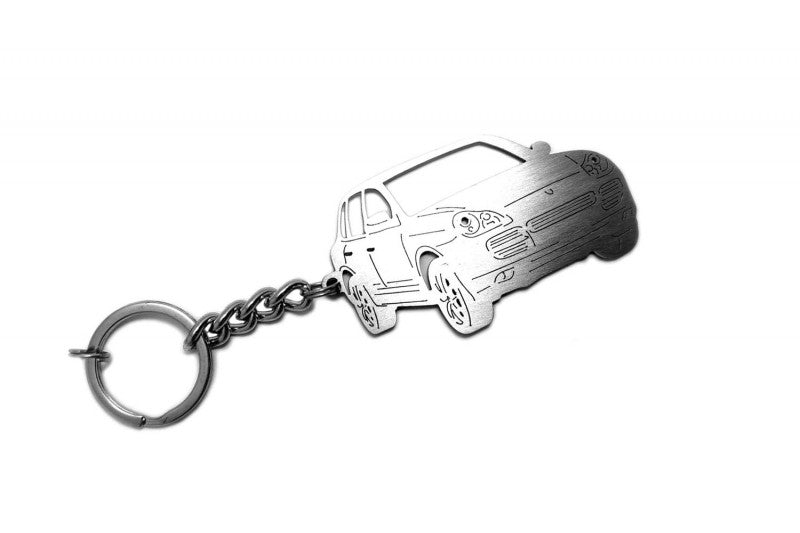 Car Keychain for Porsche Cayenne I (type 3D) - decoinfabric