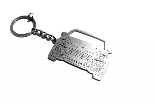 Car Keychain for Porsche Cayenne II (type FRONT) - decoinfabric