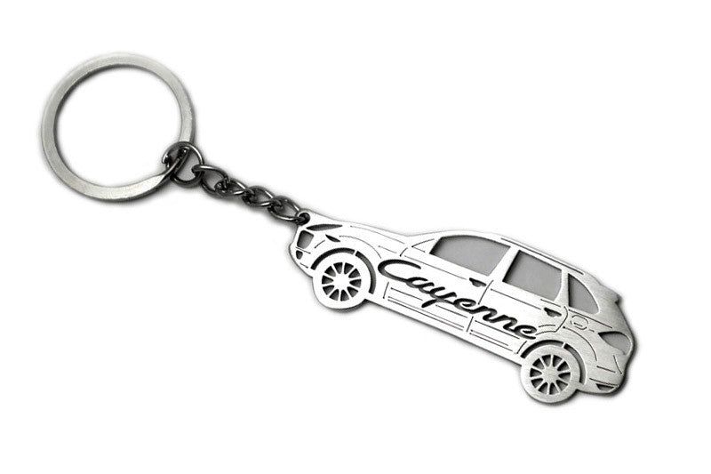 Car Keychain for Porsche Cayenne II (type STEEL) Keychains opdesign