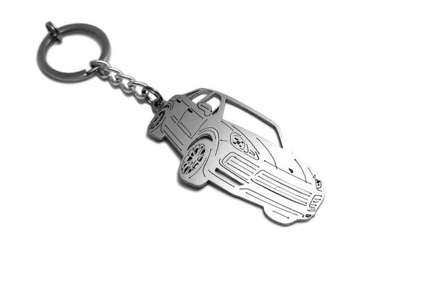 Car Keychain for Porsche Cayenne III (type 3D) - decoinfabric