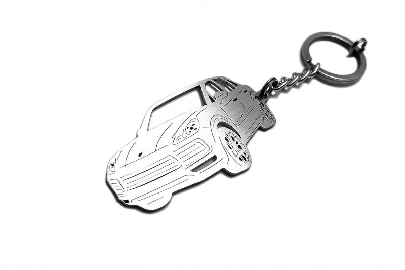 Car Keychain for Porsche Cayenne III (type 3D) - decoinfabric