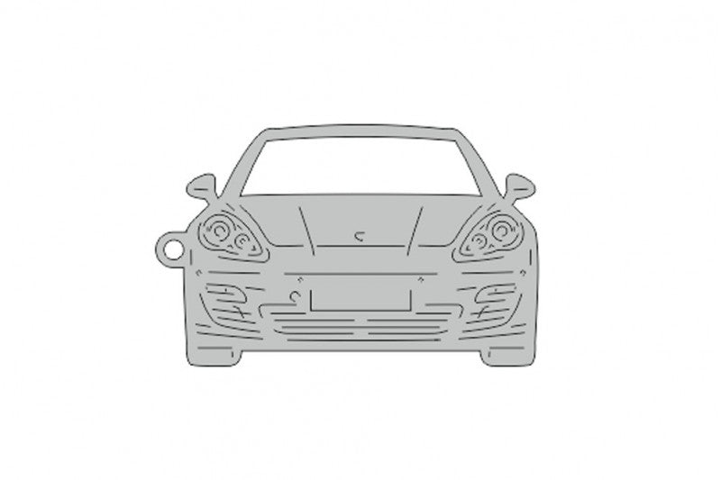 Car Keychain for Porsche Panamera I (type FRONT) Keychains opdesign