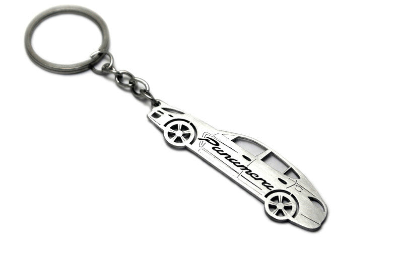 Car Keychain for Porsche Panamera I (type STEEL) - decoinfabric