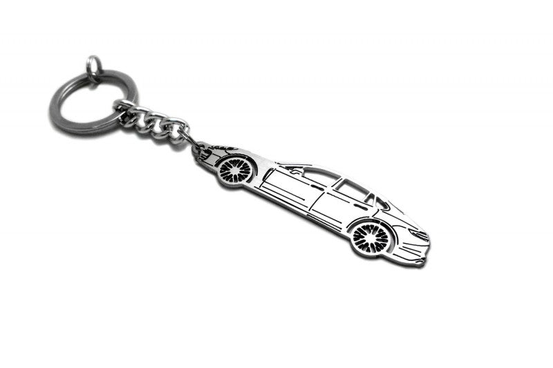 Car Keychain for Porsche Panamera II (type STEEL) - decoinfabric