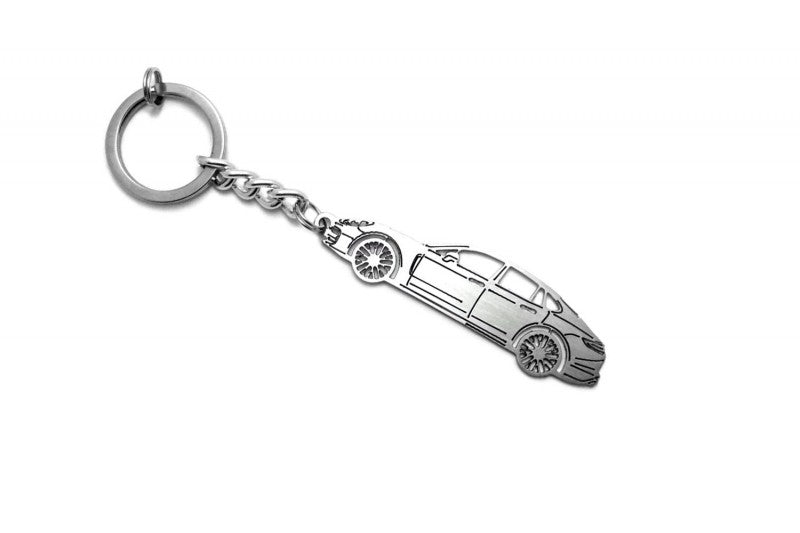 Car Keychain for Porsche Panamera II (type STEEL) - decoinfabric