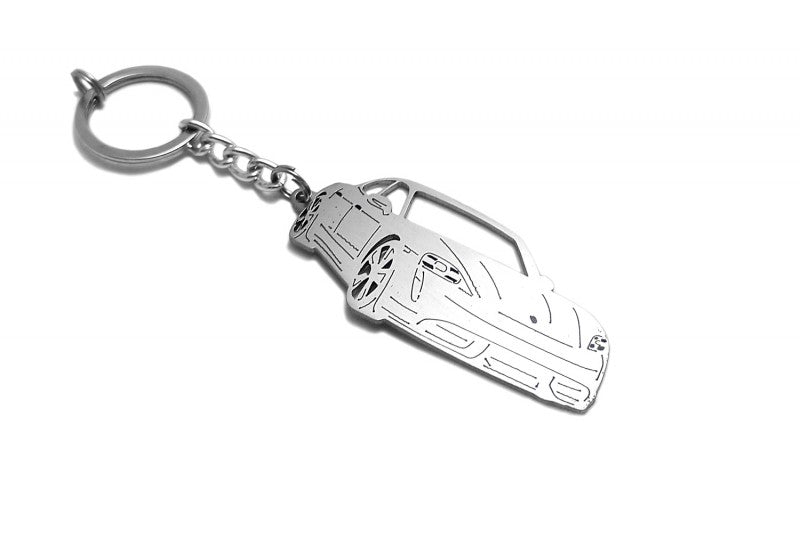 Car Keychain for Porsche Taycan (type 3D) - decoinfabric