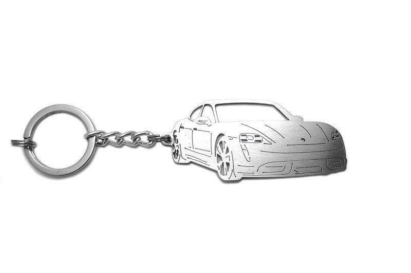 Car Keychain for Porsche Taycan (type 3D) - decoinfabric