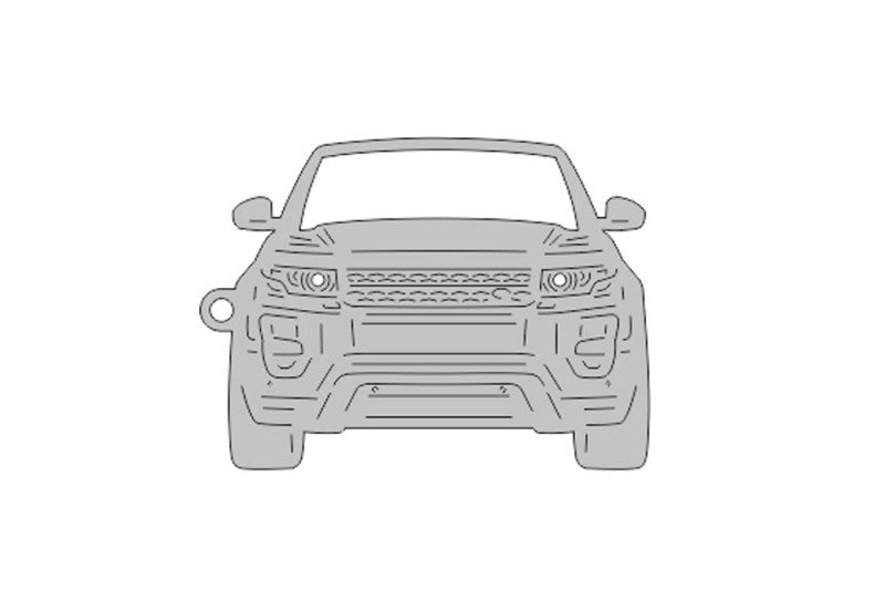 Car Keychain for Range Rover Evoque I (type FRONT) Keychains opdesign