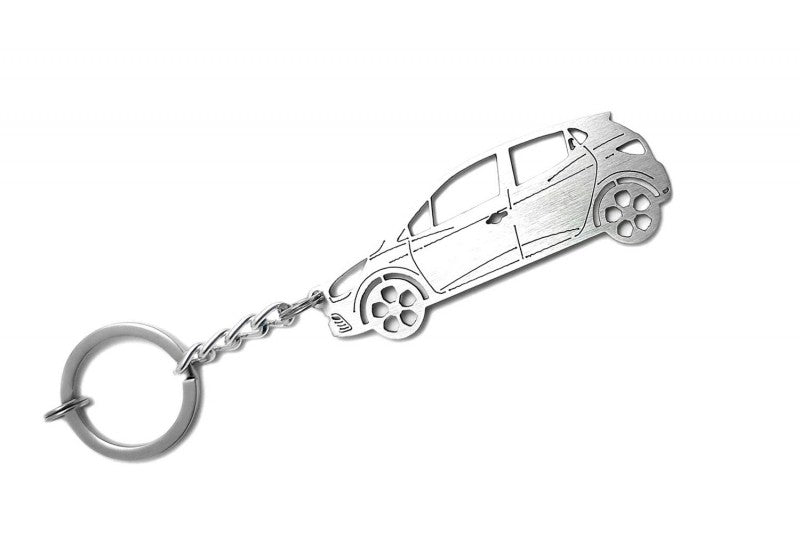 Car Keychain for Renault Clio IV (type STEEL) - decoinfabric
