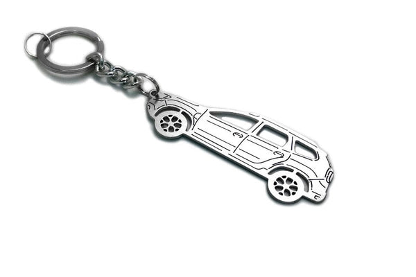 Car Keychain for Renault Duster II (type STEEL) - decoinfabric